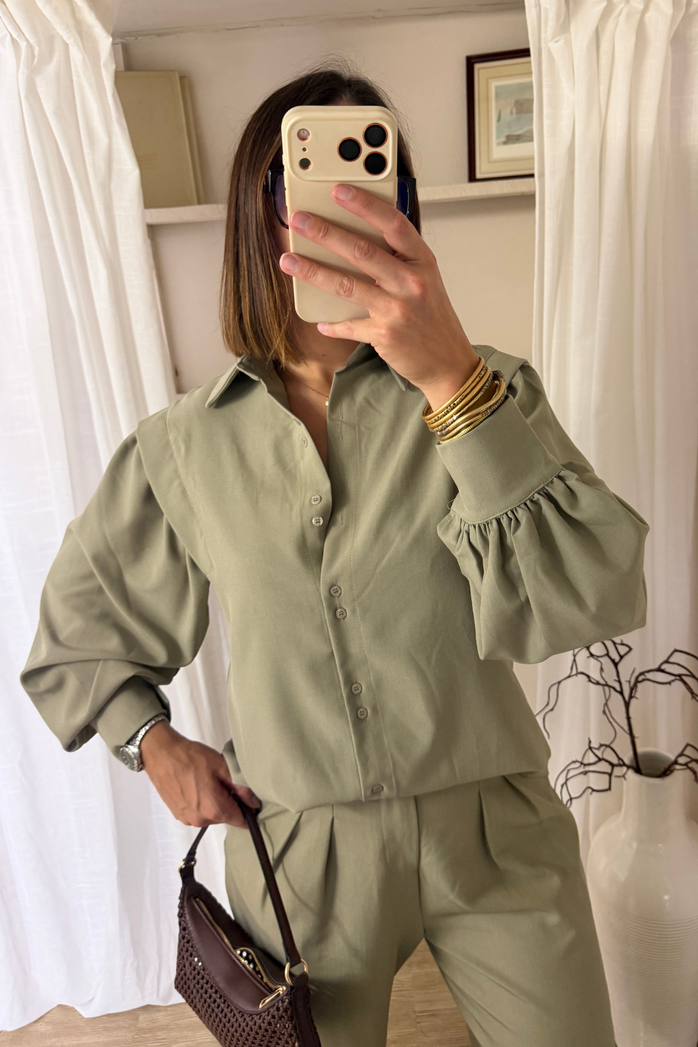 La Chemise CAPRI Sauge