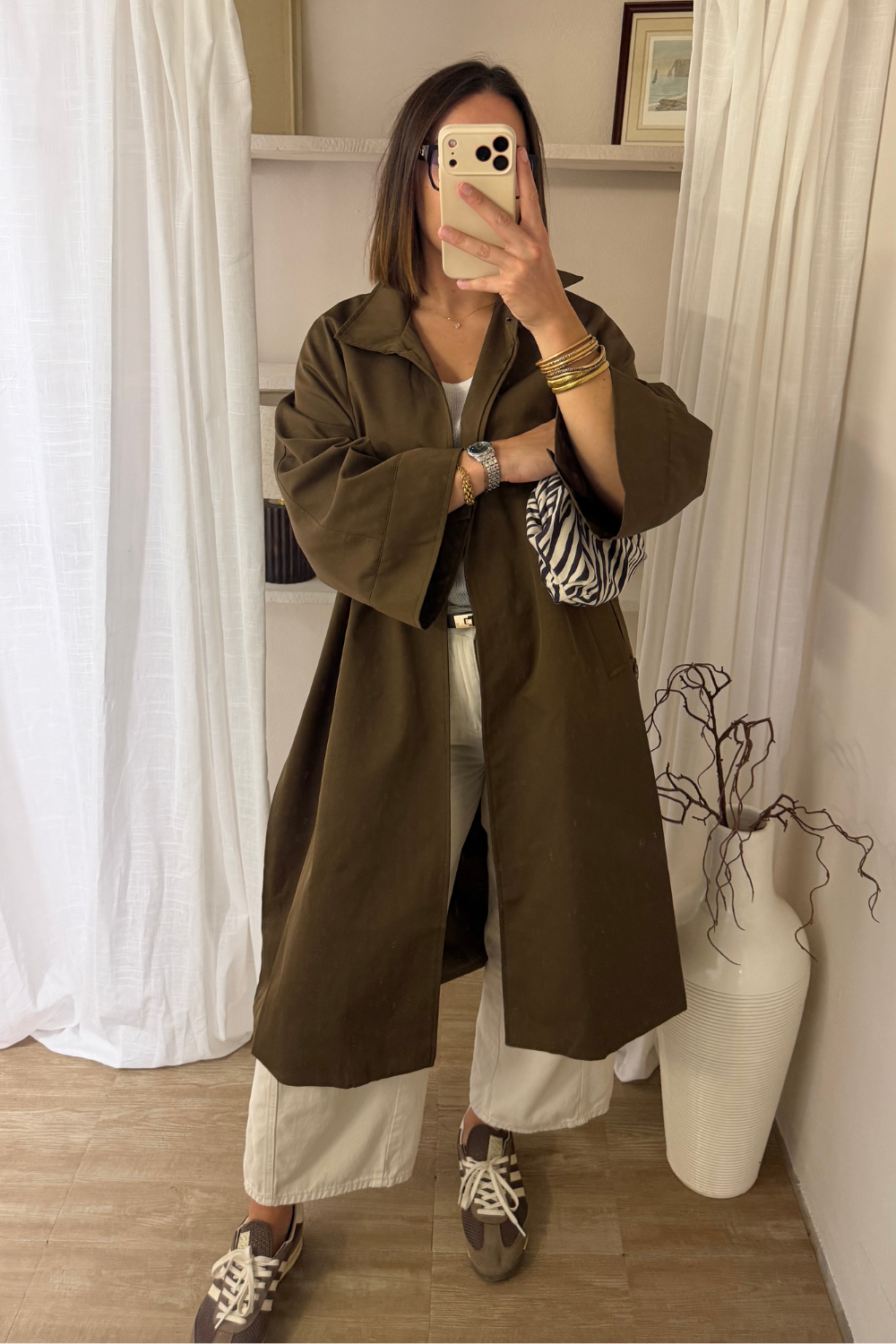 Le Trench SIENA Marron