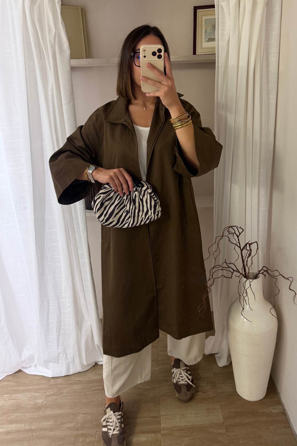 Le Trench SIENA Marron